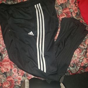 2xl black addidas warm ups